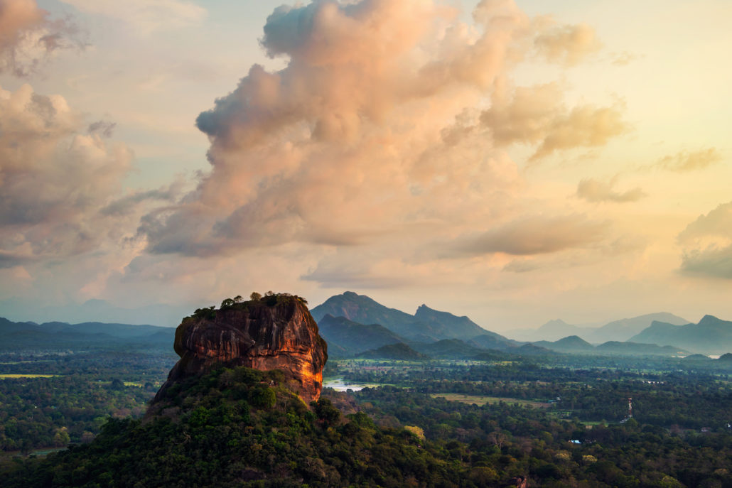 Berge von Sri Lanka