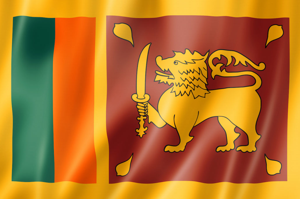 Flagge Sri Lanka