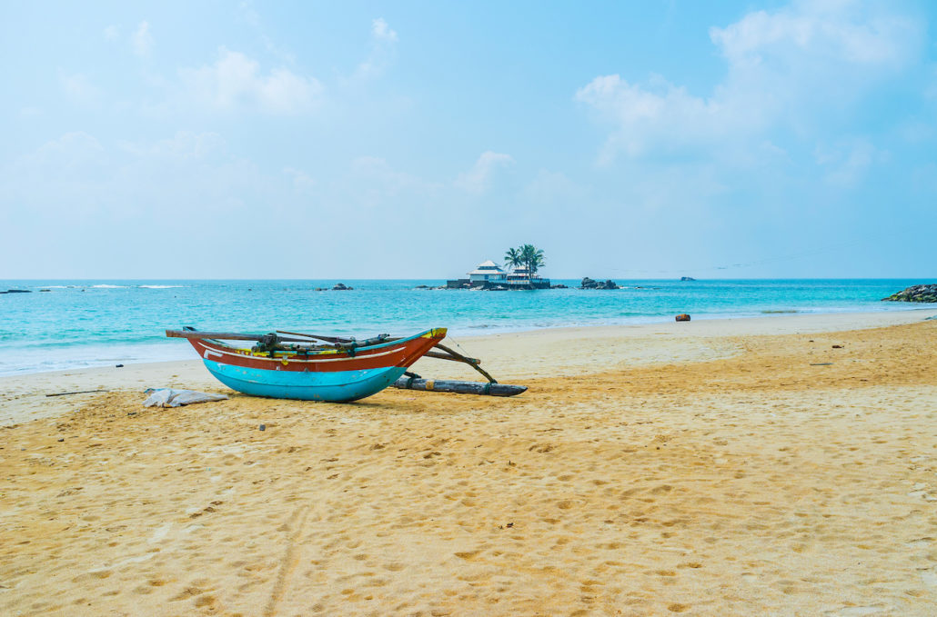 Strand von Sri Lanka
